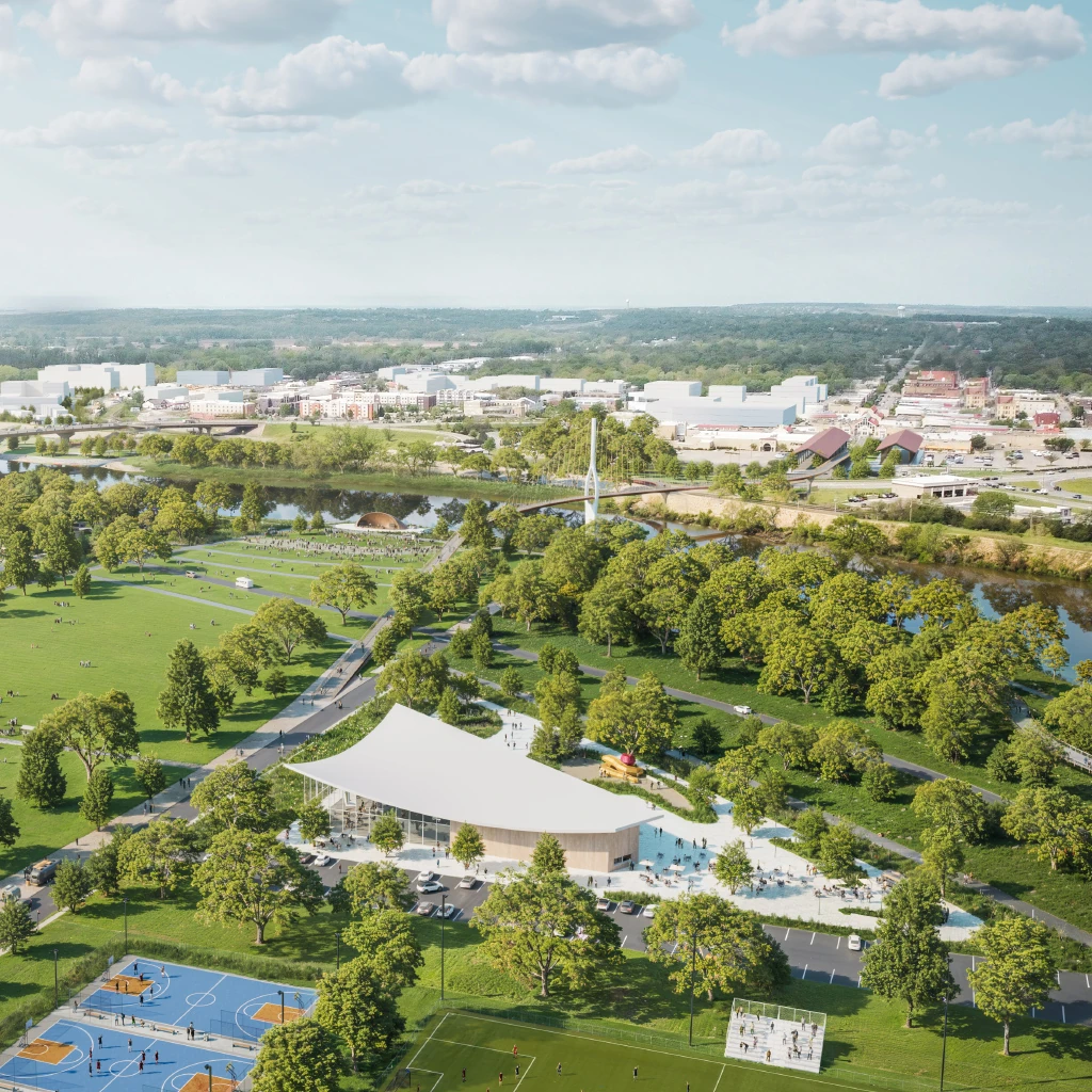 Kansas City riverfront masterplan